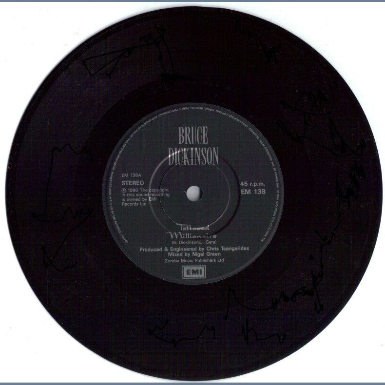 Tattooed Millionaire b/w. Ballad Of Mutt