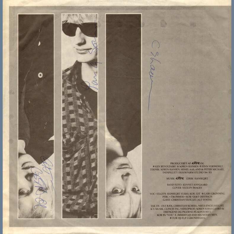 City-X - Original Danish Issue - Autographed Issue