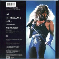 Is This Love (Edit) b/w Standing In The Shadows (1987)