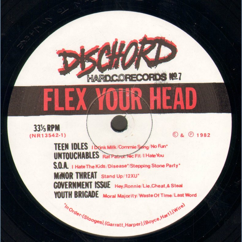 Flex Your Head - Original US 1st Issue - Violin Cover