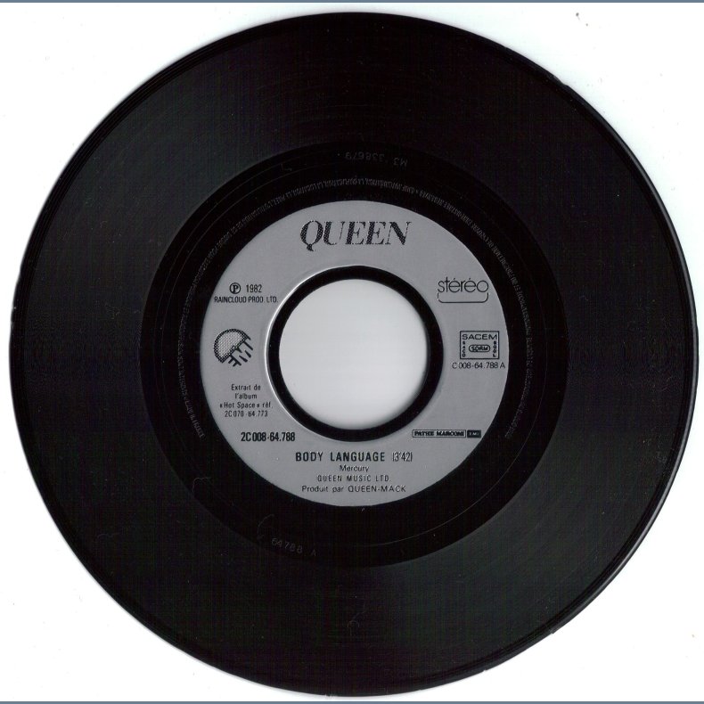 Body Language b/w Life Is Real - Original French Issue