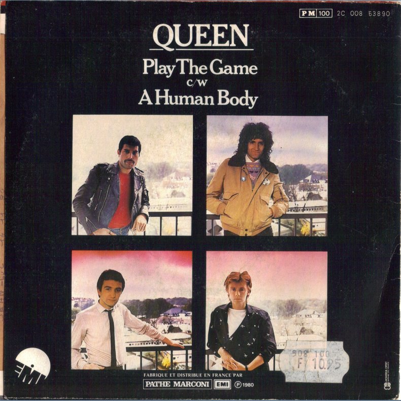 Play The Game b/w A Human Body - Original French issue