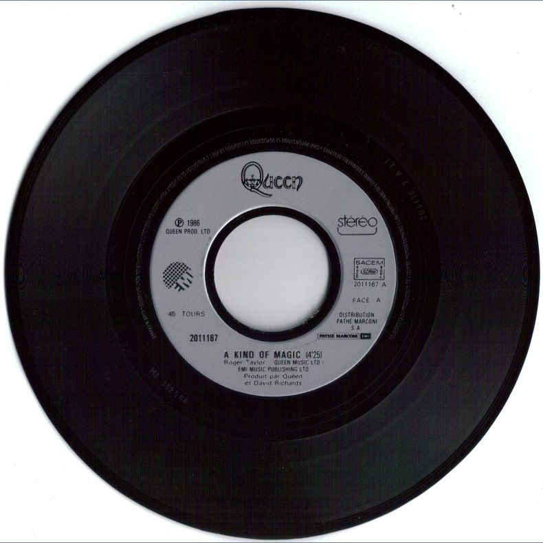 A Kind Of Magic b/w A Dozen Red Roses For My Darling - Original French issue