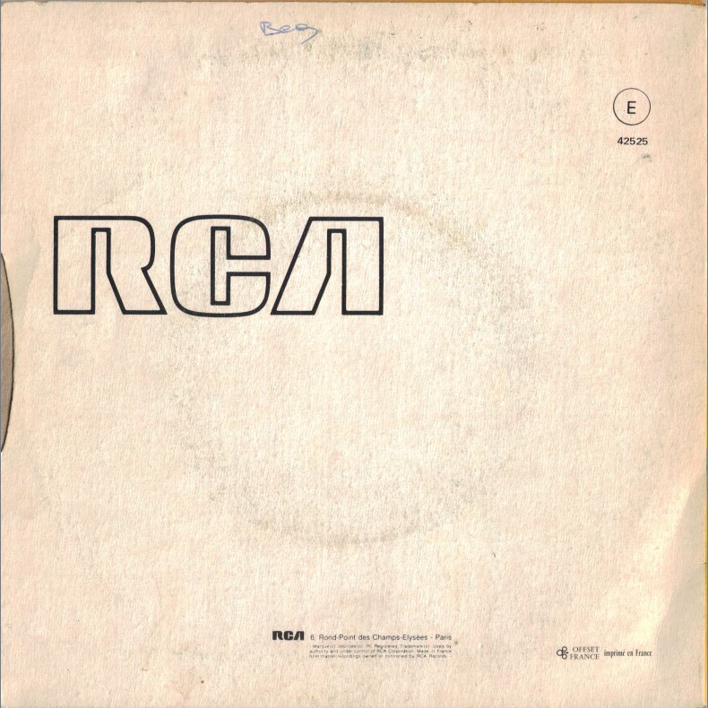 Action b/w Sweet Fanny Adams - French Issue