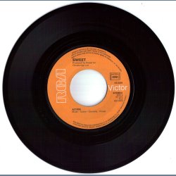 Action b/w Sweet Fanny Adams - French Issue