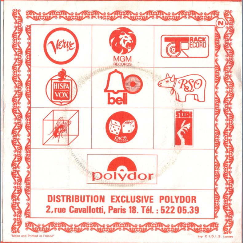 Merry X'Mas Everybody b/w Don't Blame Me - French Issue