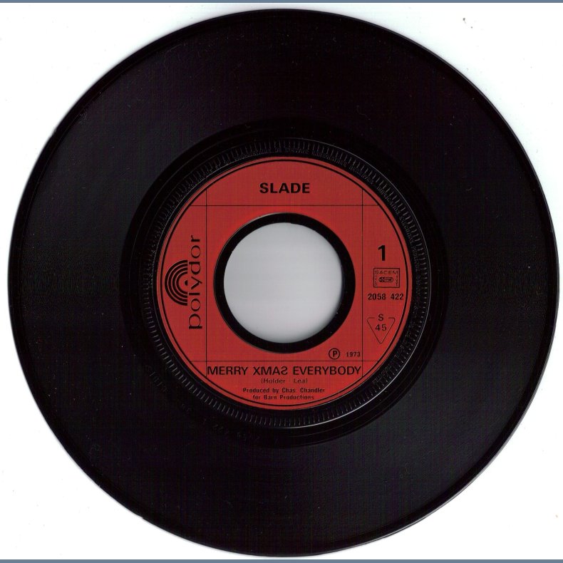 Merry X'Mas Everybody b/w Don't Blame Me - French Issue