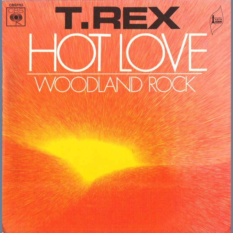 Hot Love b/w Woodland Rock - Original French Issue