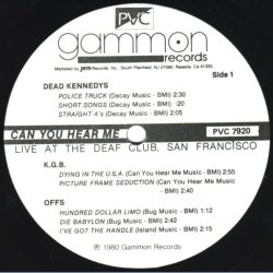 Can You Hear Me? - Music from The Deaf Club - US 2nd Issue