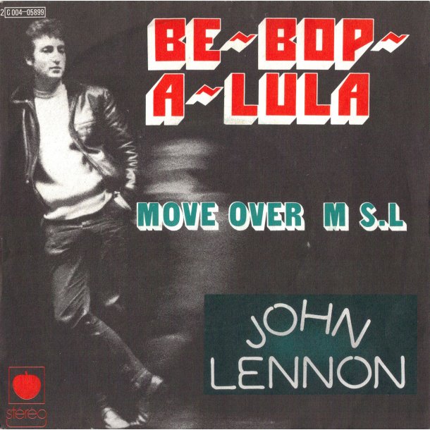Be Bop A Lula b/w Move Over Ms. Lennon - Original French Issue