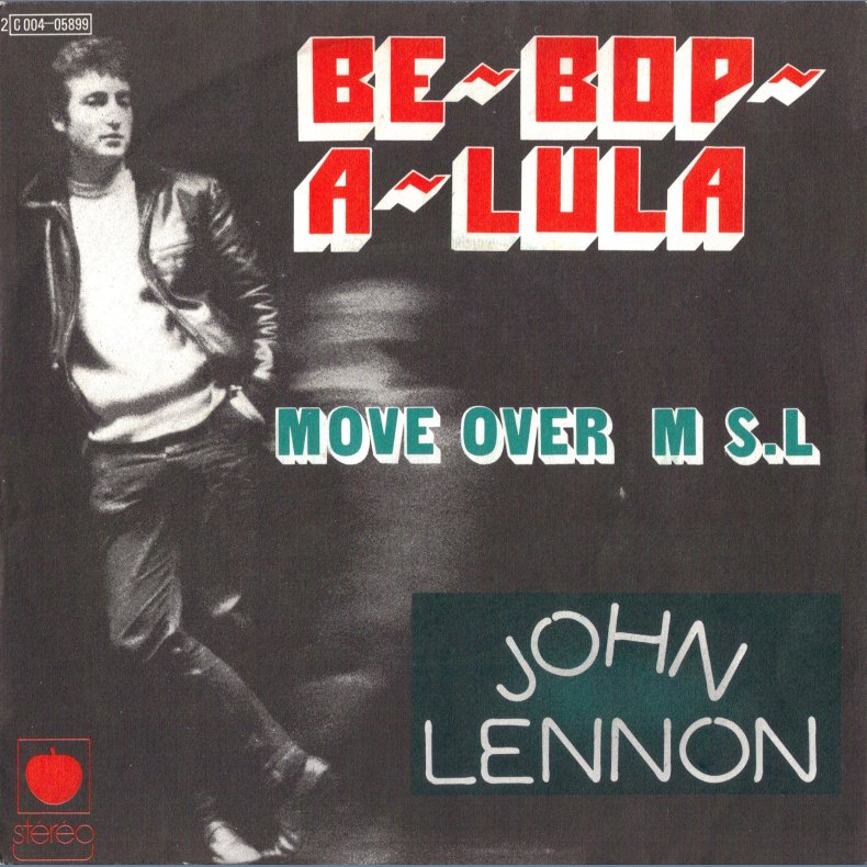 Be Bop A Lula b/w Move Over Ms. Lennon - Original French Issue