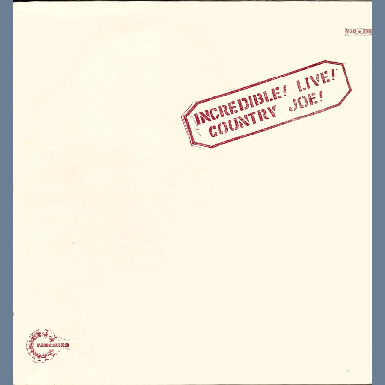 Incredible! Live! - original US Issue