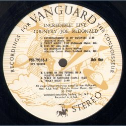 Incredible! Live! - original US Issue