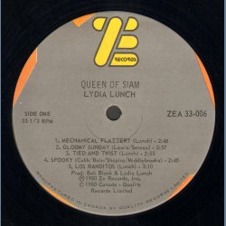 Queen Of Siam - Original Canadian Pressing