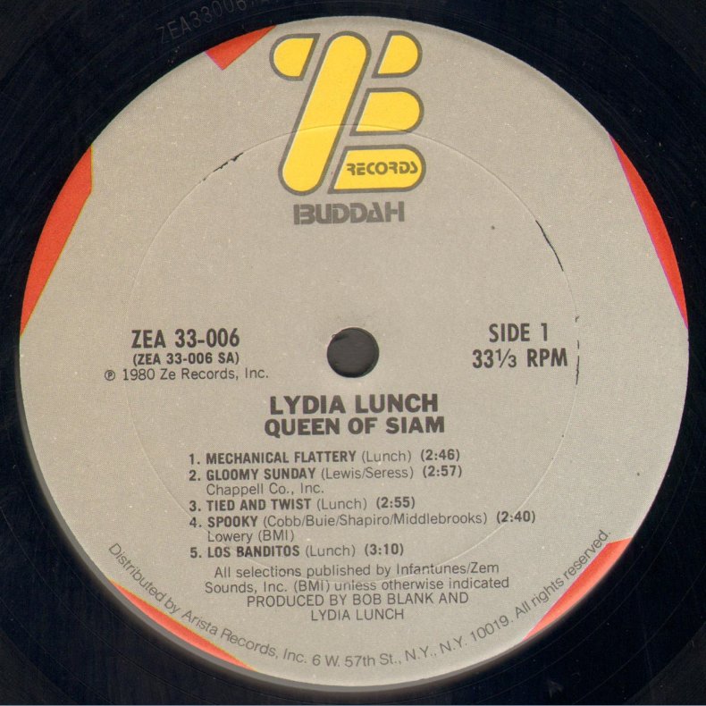 Queen Of Siam - Original US Pressing