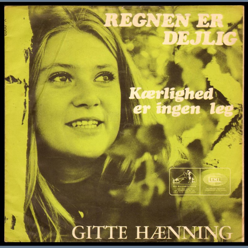 Regnen Er Dejlig (Beautiful In the Rain) b/w Krlighed Er Ingen Leg - Original Danish Issue