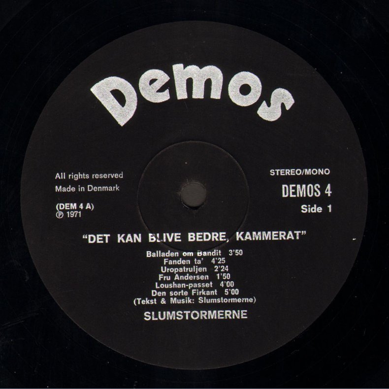 det Kan Blive Bedre Kammerat - Original Danish Issue