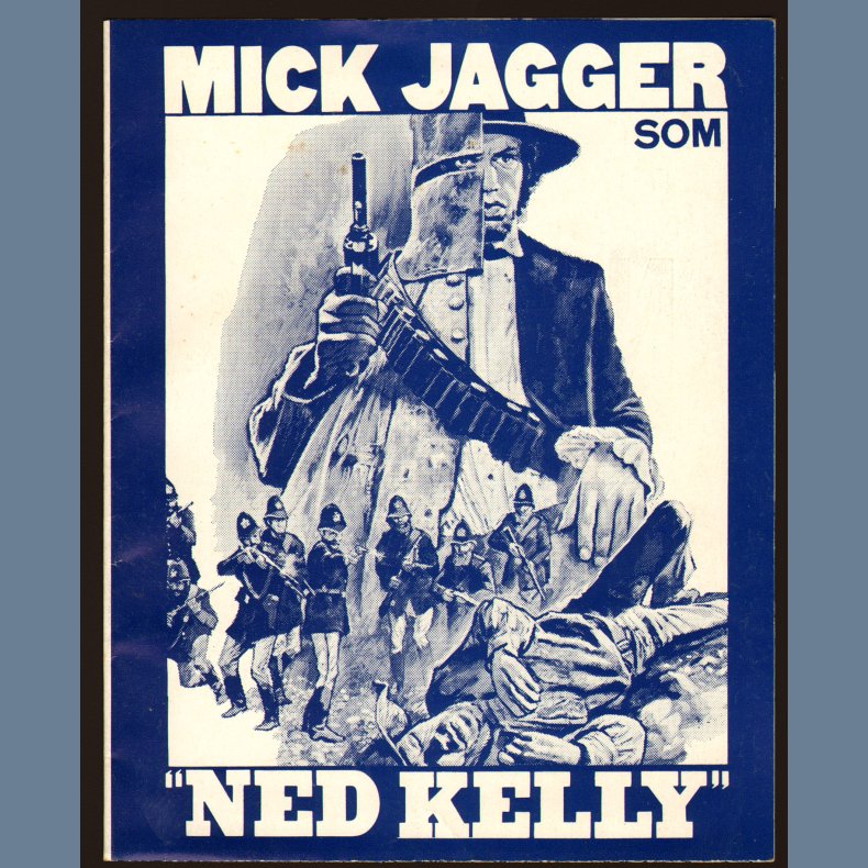 Ned Kelly - Original 1970 Danish Movie Programme