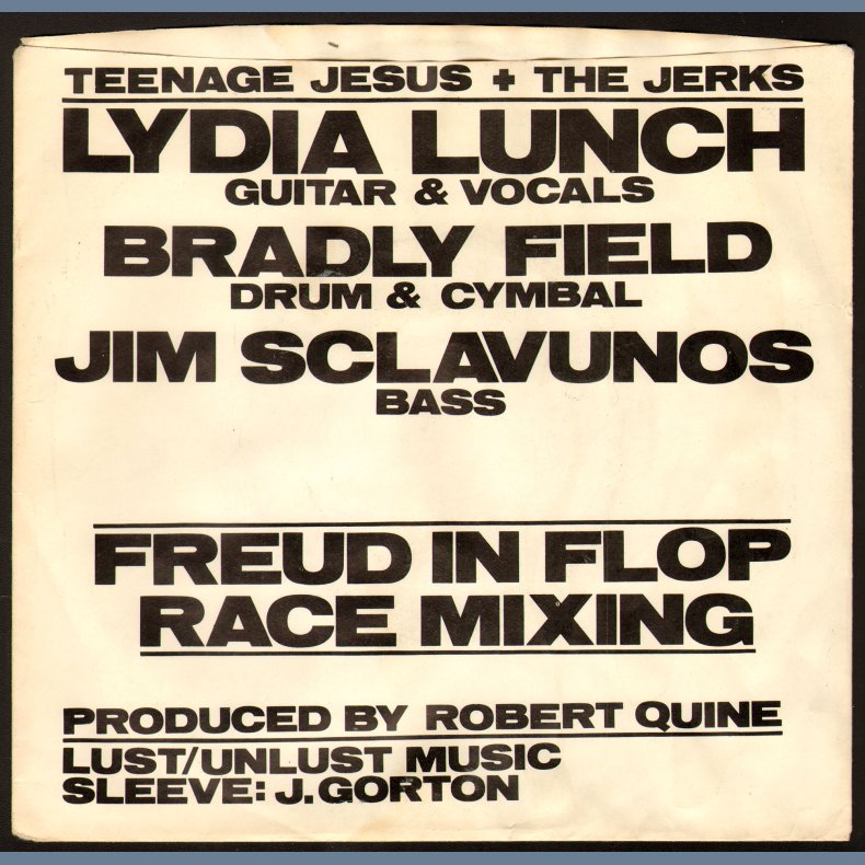 Baby Doll b/w Freud In Flop &amp; Race Mixing - Original 1979 US Migraine label 3-track 7"