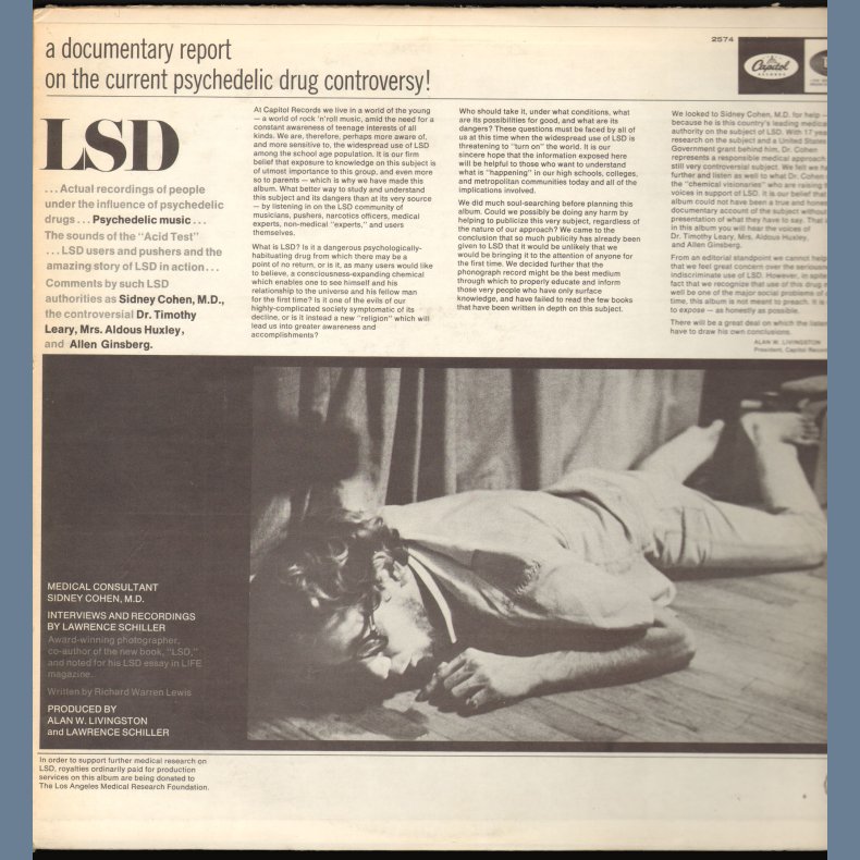 LSD: A Documentary Report - Original US Stereo Issue