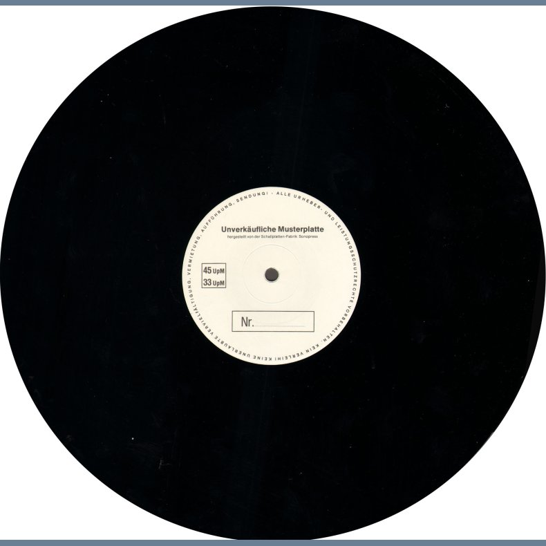 Rejsen Til Rio - Original German Testpressing Vinyl Issue