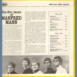 The Five Faces Of Manfred Mann - Original 1964 US Ascot label 12-track Stereo LP