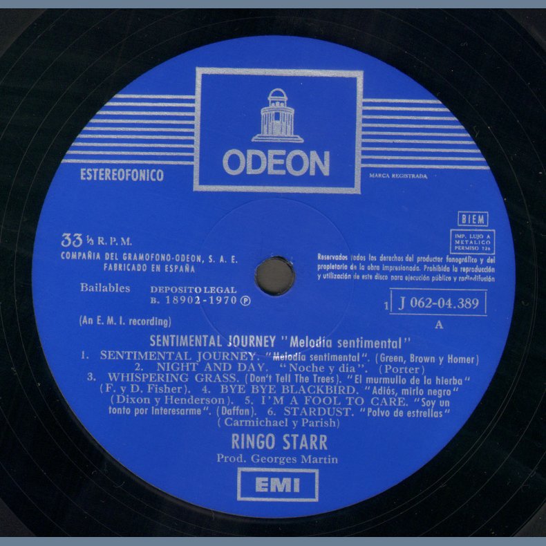 Sentimental Journey - Original Spanish Issue