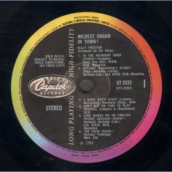 Wildest Organ In Town! - Original UK Stereo Issue
