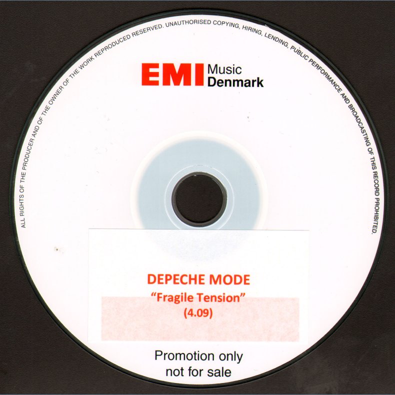 Fragile Tension - Authentic Danish Promotional Issue Acetate