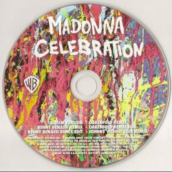 Celebration - 2009 UK Warner Bros label 6-track remix CD-single