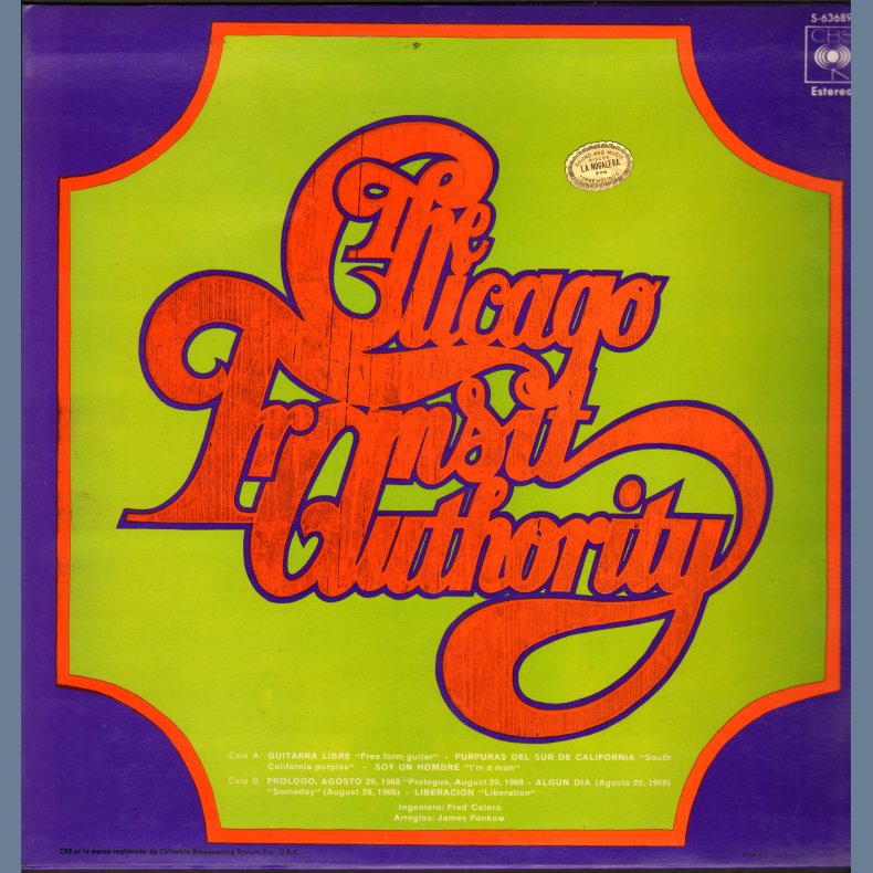 Chicago Transit Authority - Original Spanish Stereo Issue