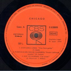 Chicago Transit Authority - Original Spanish Stereo Issue