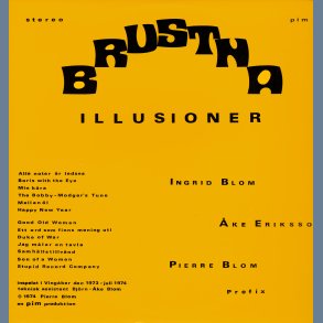 Brustna Illusioner - Original Swedish issue