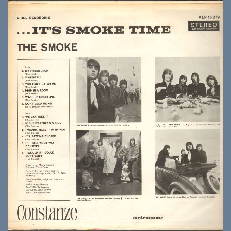 It's Smoke Time - Original German Issue