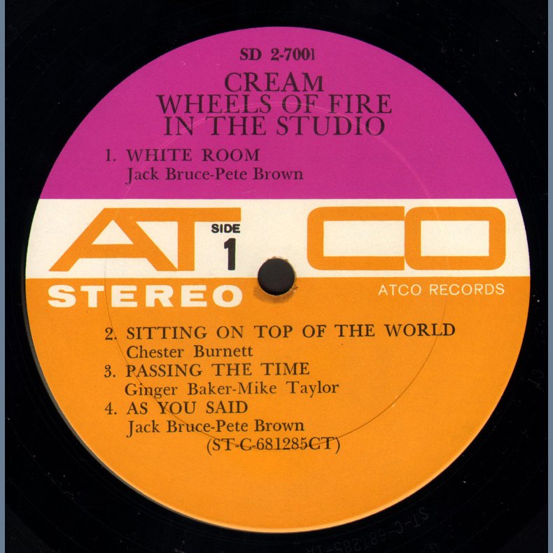 Wheels of Fire - Original US Issue