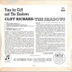 Time For Cliff And The Shadows - Original Danish Issue