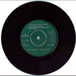 Time For Cliff And The Shadows - Original Danish Issue