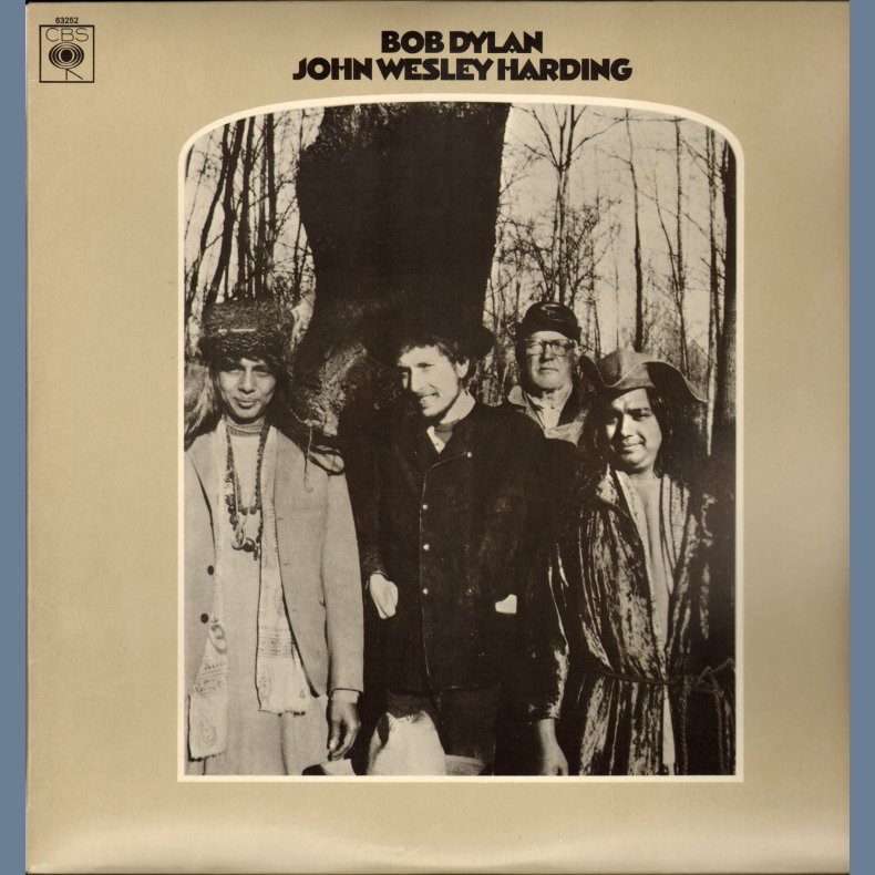 John Wesley Harding - end 1960ies/start 1970ies UK 12-track LP