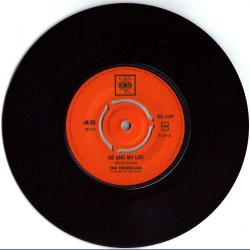Me And My Life b/w Try Me - Original 1970 Norwegian CBS label 2-track 7" Single