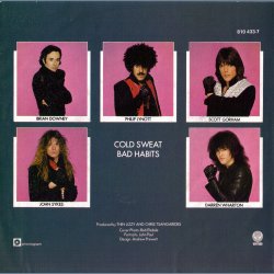 Cold Sweat b/w Bad Habits - Original Dutch Issue