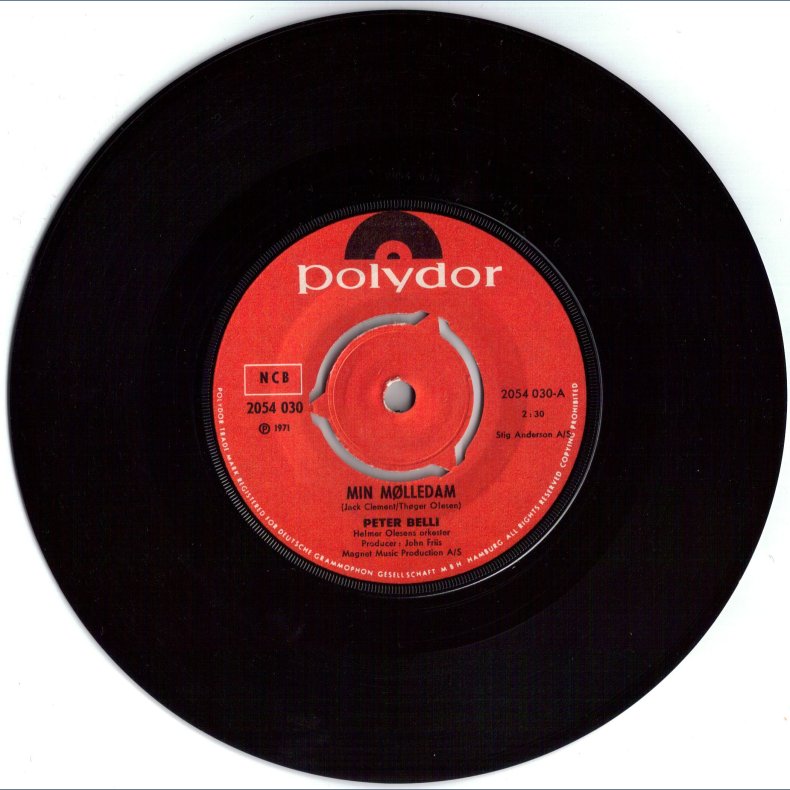 Min Mlledam b/w Blomster I Solen - Original Norwegian/Danish Issue 