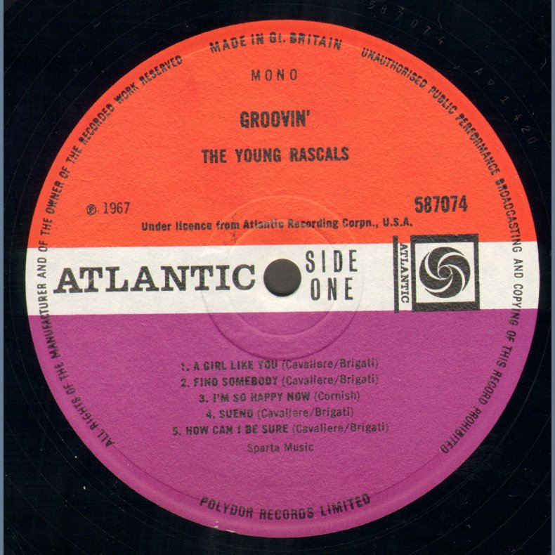 Groovin' - Original UK Mono Issue