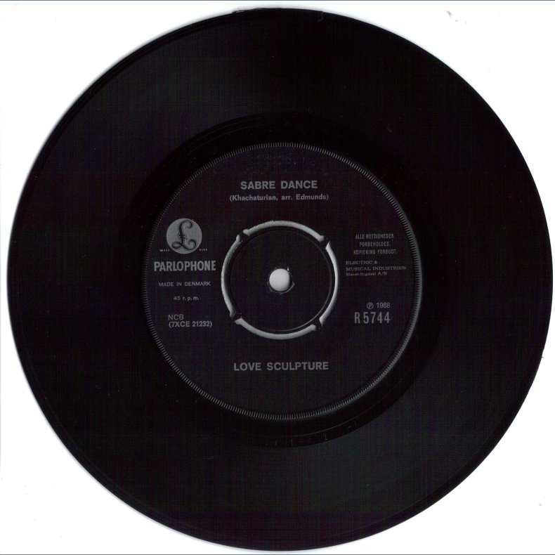 Sabre Dance b/w Think Of Love - Original Danish Vinyl Single