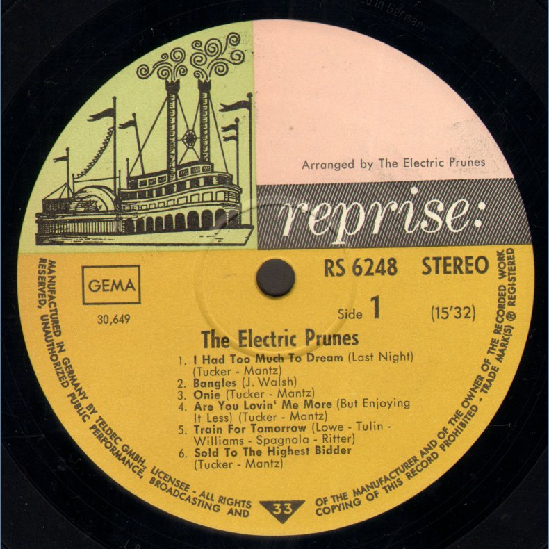 I Had Too Much To Dream (Last Night) - Original German Stereo Issue