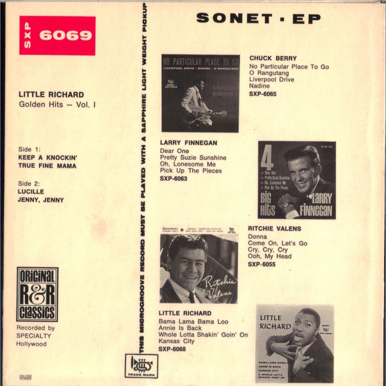 Golden Hits Vol.1 - Original Swedish Red Vinyl Issue