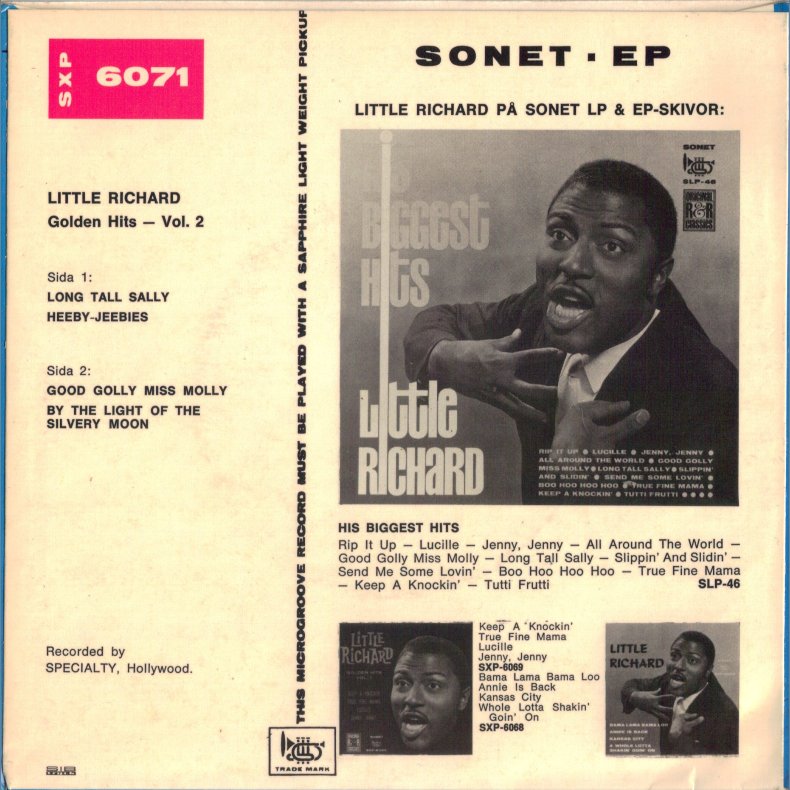 Golden Hits Vol.1 - Original Swedish Green Vinyl Promotional White Label Issue