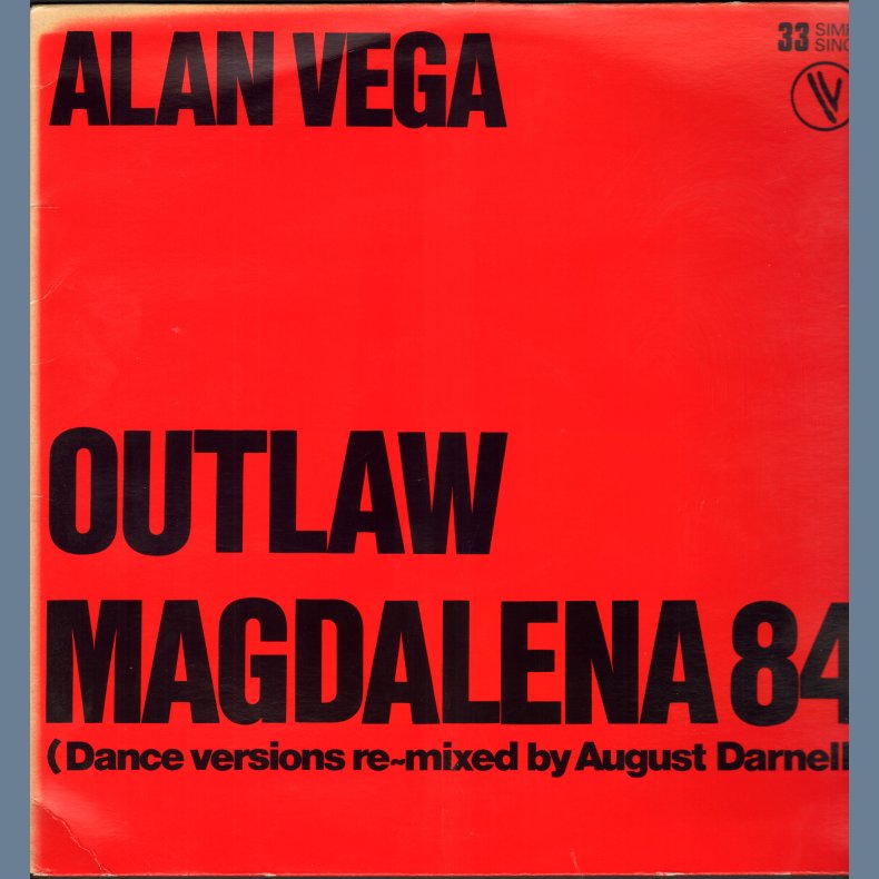 Outlaw b/w Magdalena 84 - French 12" Vinyl Issue