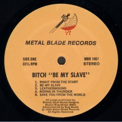 Be My Slave - Original US Issue