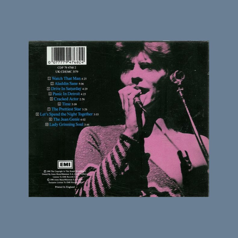 Aladdin Sane - 1990 UK 'Sound + Vision' Issue