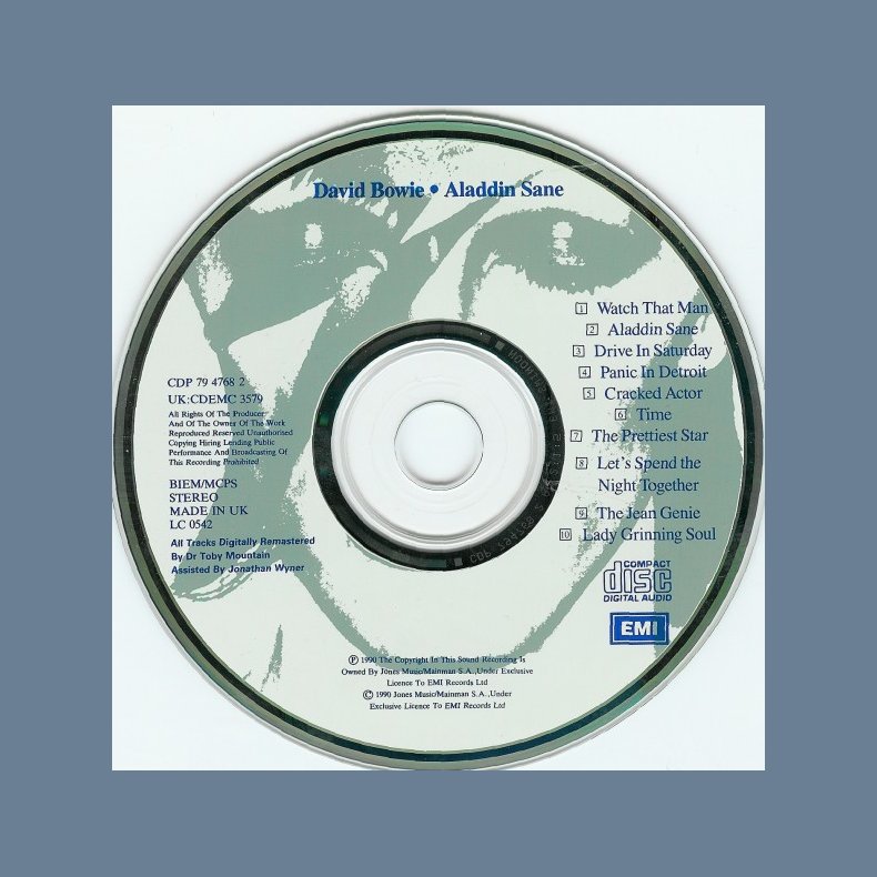 Aladdin Sane - 1990 UK 'Sound + Vision' Issue